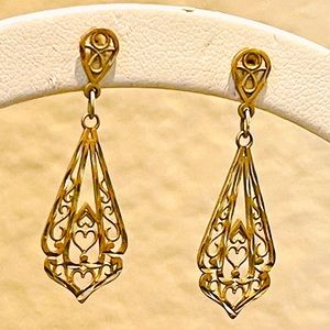 (SOLD) 14k yellow gold earring